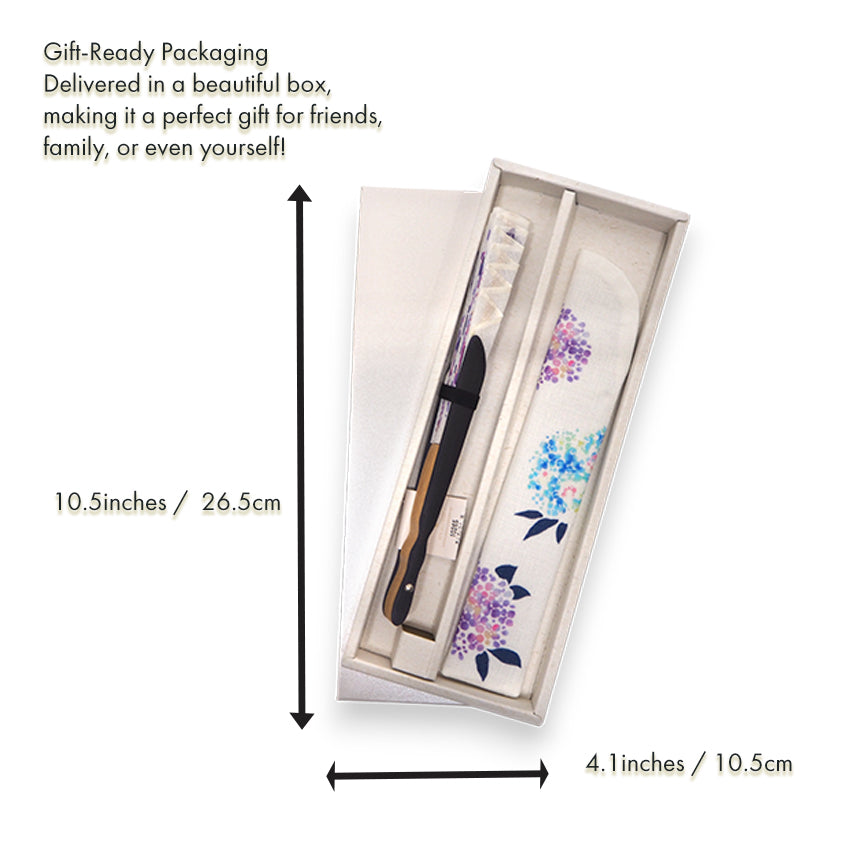 Folding Hand Fan for Lady's ,Surface Cotton, Bamboo Frame, White (off-white with gradations of wisteria purple, violet, and pink hydrangeas)