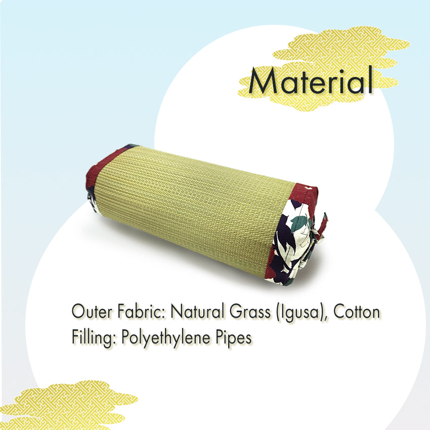 Igusa Pillow, Japanese Tatami Style Bedding, Goldfish, Fireflies,  Peony pattern.