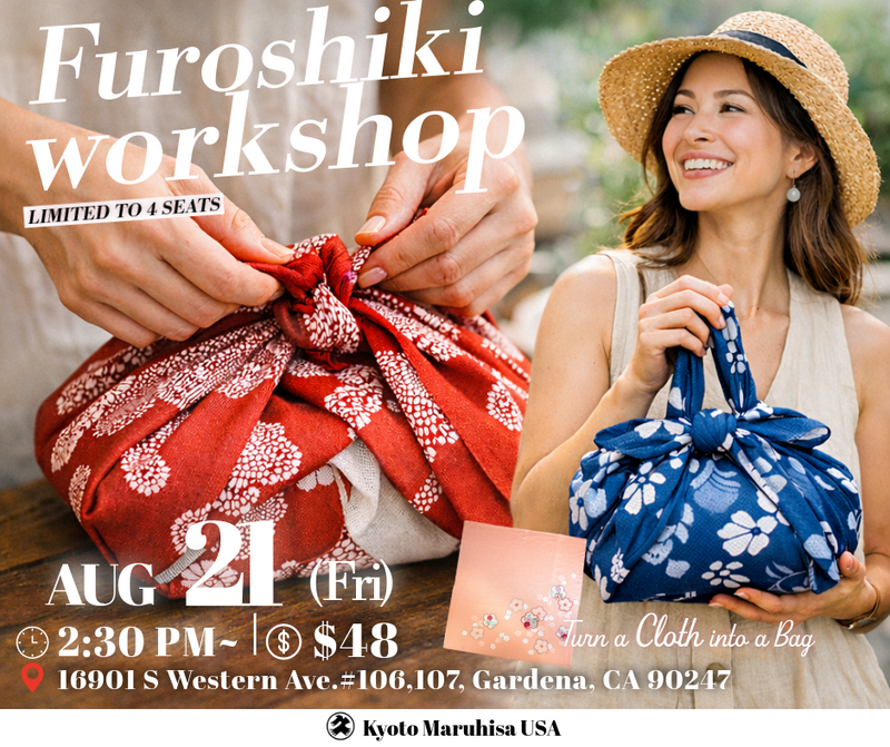 Summer Magic in LA! Furoshiki Workshop