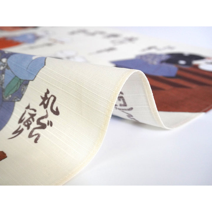Furoshiki –japanese traditional wrapping cloth, 19.7inch, cotton , features Utagawa Kuniyosh’s iconic ukiyo-e