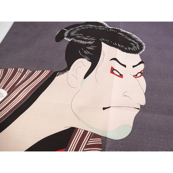 Furoshiki –japanese traditional wrapping cloth, 19.7inch, cotton , features Sharaku’s iconic ukiyo-e