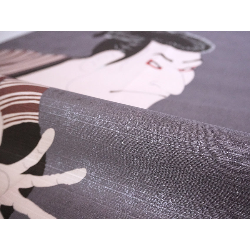 Furoshiki –japanese traditional wrapping cloth, 19.7inch, cotton , features Sharaku’s iconic ukiyo-e