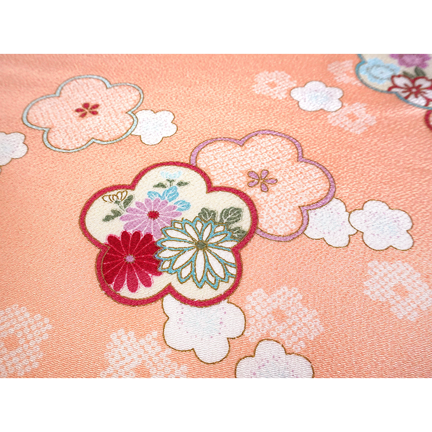 Furoshiki –japanese traditional wrapping cloth, 26.7 inch, Layon, Plum Blossoms with Tradition