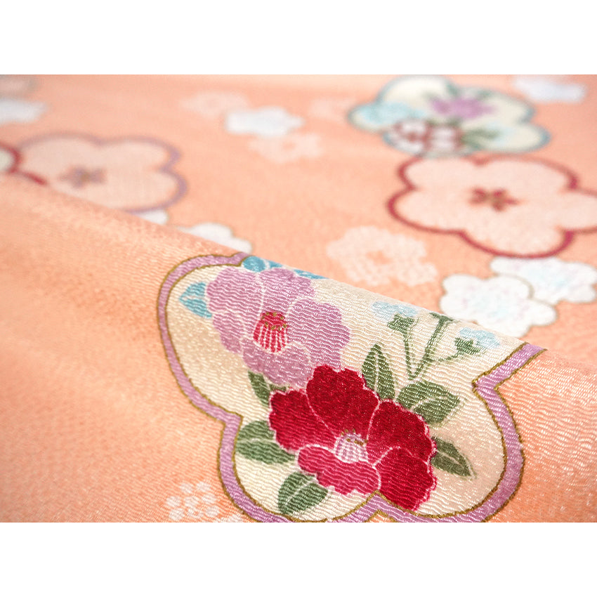 Furoshiki –japanese traditional wrapping cloth, 26.7 inch, Layon, Plum Blossoms with Tradition