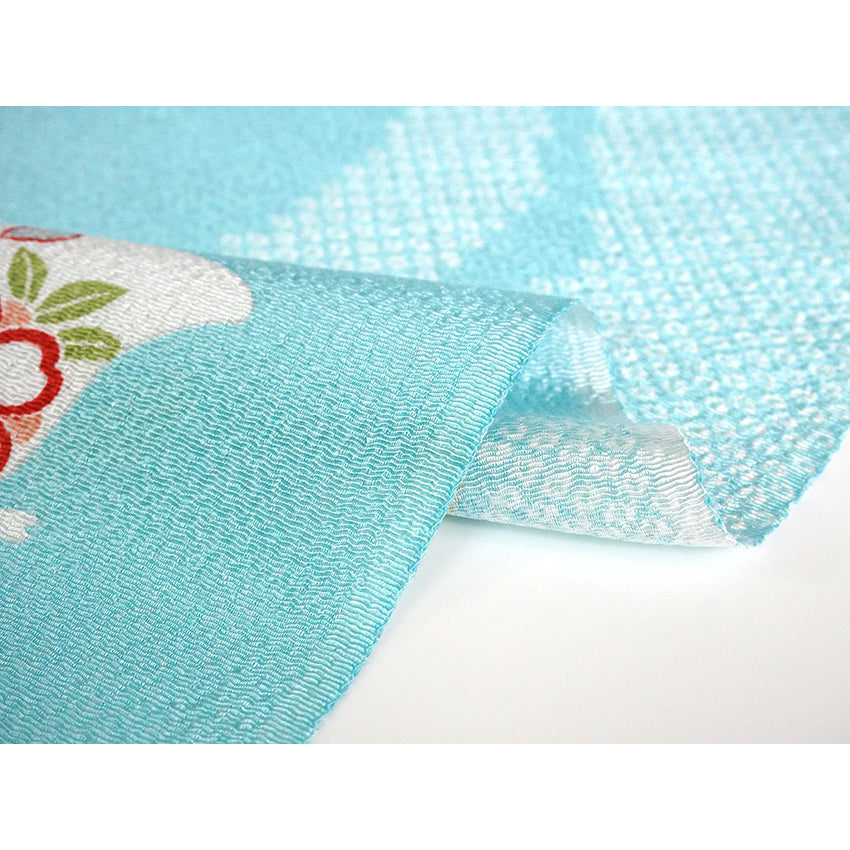 Furoshiki –japanese traditional wrapping cloth, 26.7 inch, Layon, birds riding wavesdesign