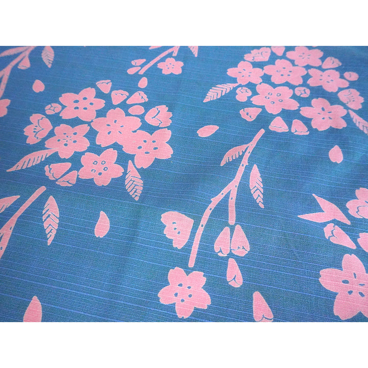 Furoshiki –japanese traditional wrapping cloth, 19.7inch, 41.3inch, cotton , cherry blossom (sakura) motif