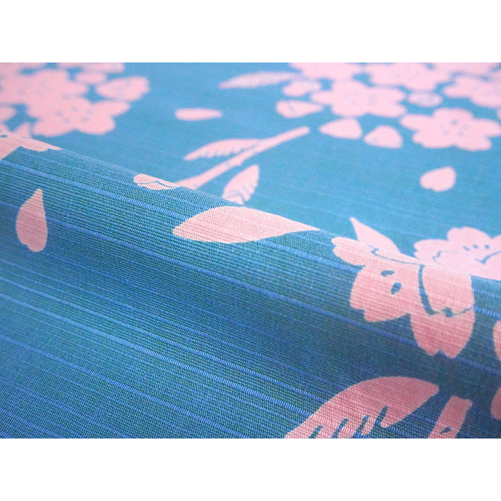 Furoshiki –japanese traditional wrapping cloth, 19.7inch, 41.3inch, cotton , cherry blossom (sakura) motif