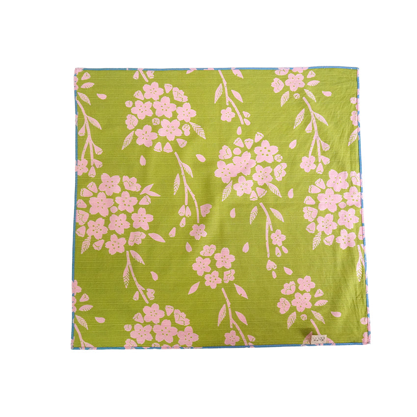 Furoshiki –japanese traditional wrapping cloth, 19.7inch, 41.3inch, cotton , cherry blossom (sakura) motif