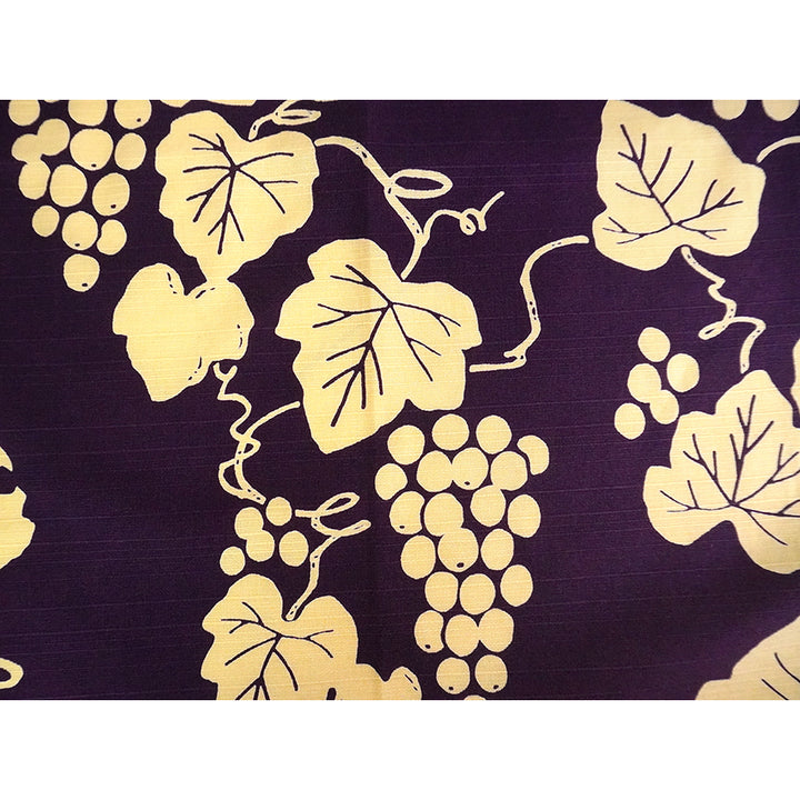 Furoshiki –japanese traditional wrapping cloth, 19.7inch, 41.3inch,  cotton , grapevine motif