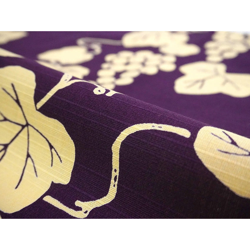 Furoshiki –japanese traditional wrapping cloth, 19.7inch, 41.3inch,  cotton , grapevine motif