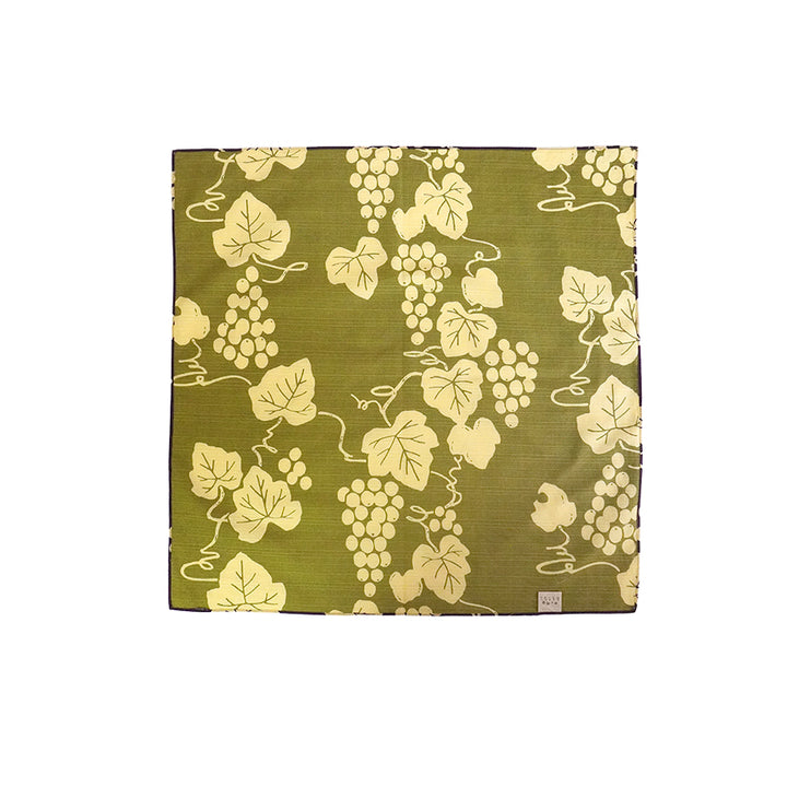 Furoshiki –japanese traditional wrapping cloth, 19.7inch, 41.3inch,  cotton , grapevine motif