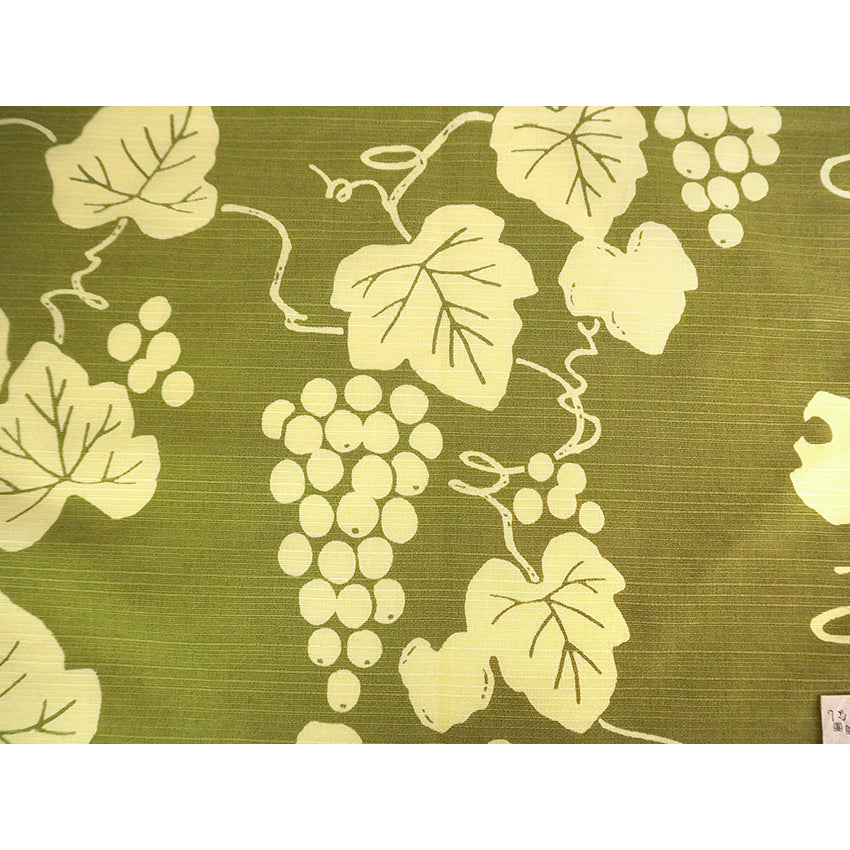 Furoshiki –japanese traditional wrapping cloth, 19.7inch, 41.3inch,  cotton , grapevine motif