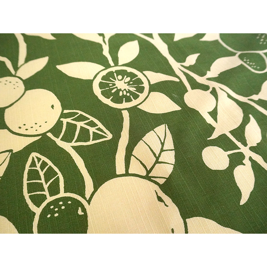 Furoshiki –japanese traditional wrapping cloth, 19.7inch, 41.3inch, cotton , vibrant botanical pattern