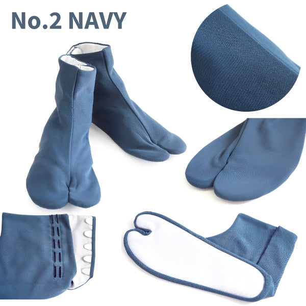 Men’s 5 Kohaze clasps stretchable Tabi socks