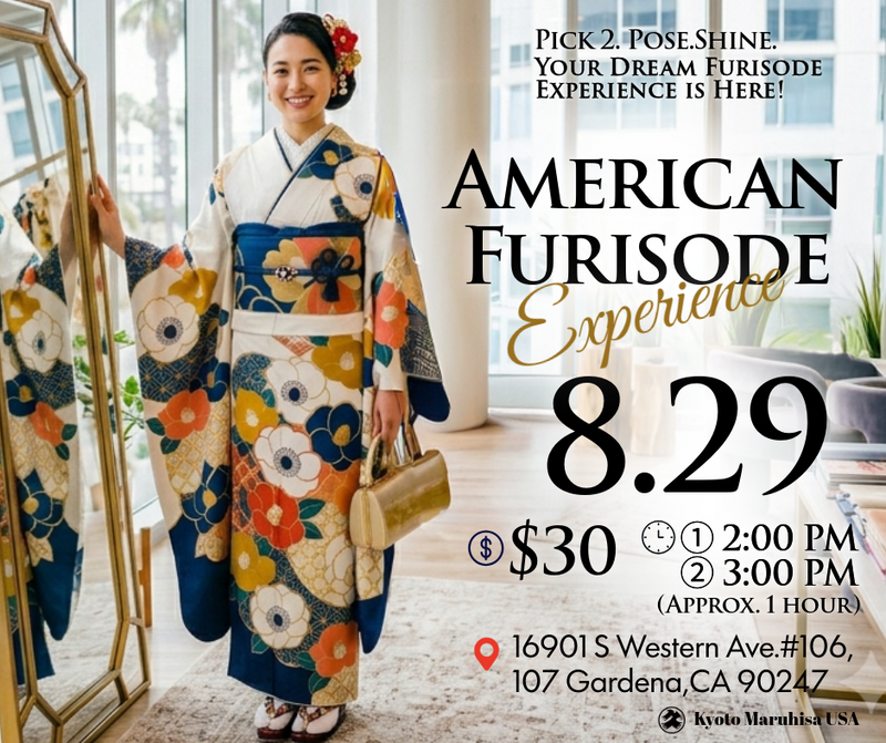 Transform Into Japanese Tradition in LA! Furisode Photoshoot Session