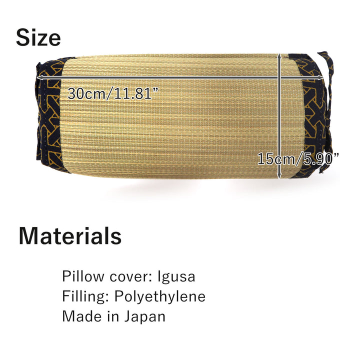 Igusa pillow 3color red,white,navy made in Japan