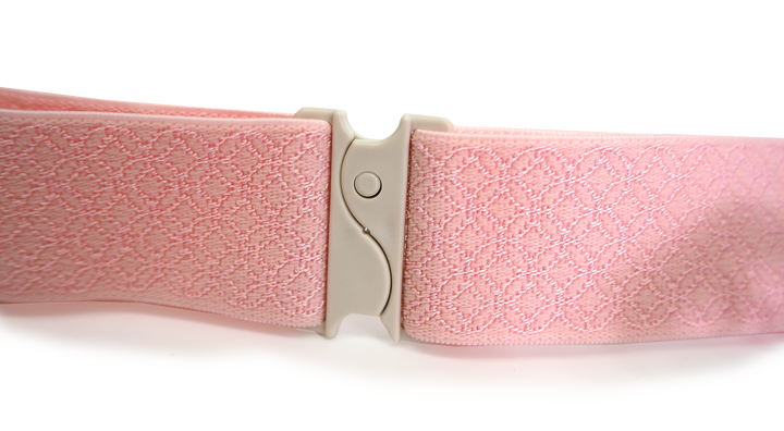 Women's Korin Belt [Strong type] Kimono Kitsuke Himo/ Elastic Belt With Clips - Pink