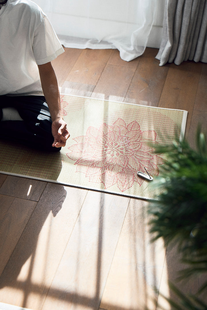 Japanese Tatami yoga mat