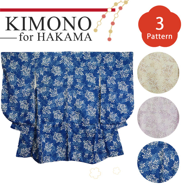 Woman's KIMONO for Hakama