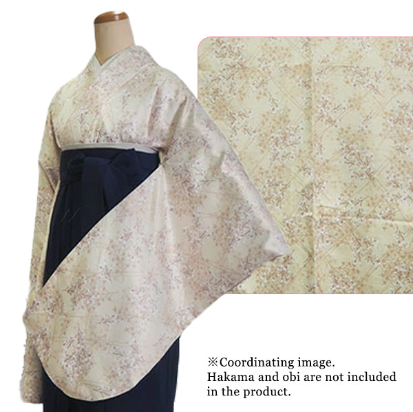 Woman's KIMONO for Hakama