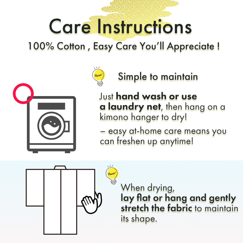 Denim Kimono for Women – Washable Casual Japanese Kimono - Navy and Black base, Lightweight Soft Cotton, Easy to Wear, Modern Everyday Style