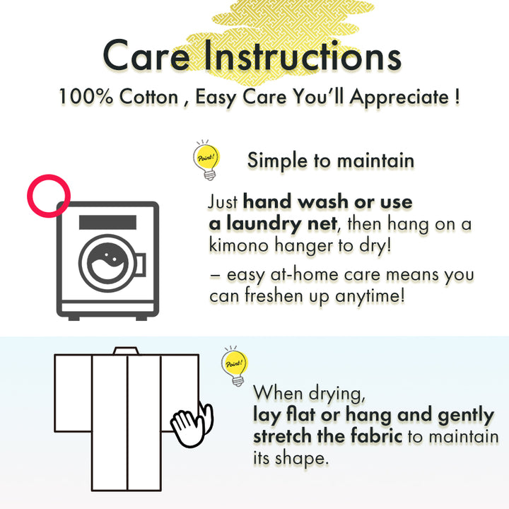 Denim Kimono for Women – Washable Casual Japanese Kimono - Navy and Black base, Lightweight Soft Cotton, Easy to Wear, Modern Everyday Style