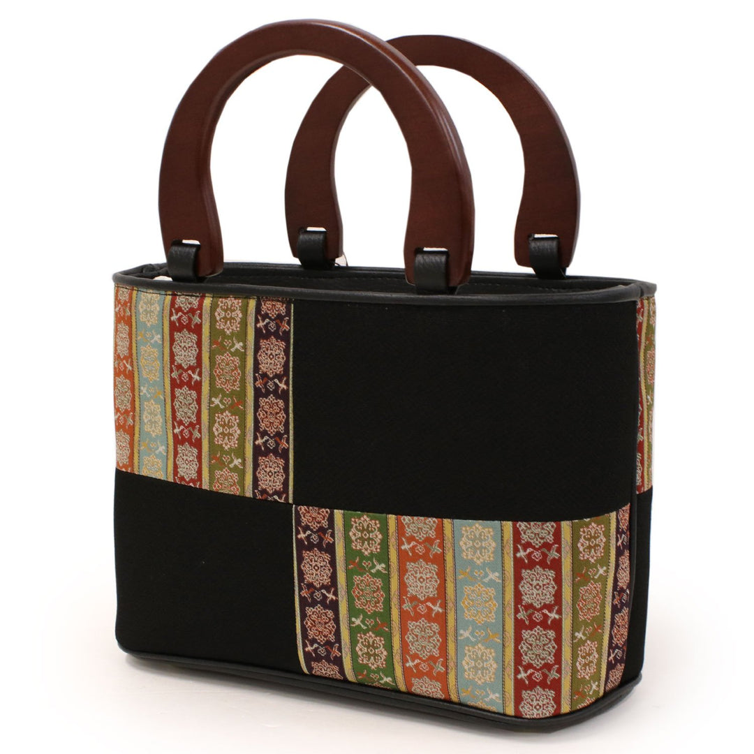 Japanese Kimono Silk Hand Bag - Tatsumura Textile