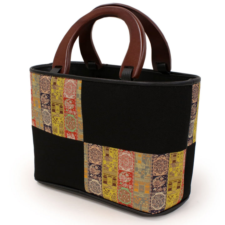 Japanese Kimono Silk Hand Bag - Tatsumura Textile