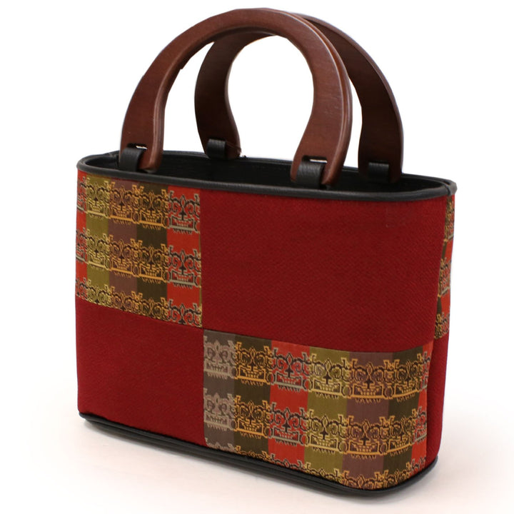 Japanese Kimono Silk Hand Bag - Tatsumura Textile