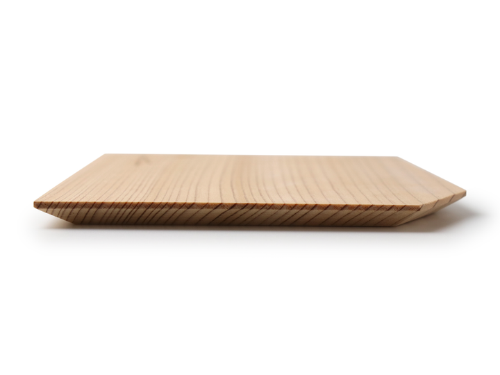 Woodcraft cedar small plate set of 5 TsuboTsubo