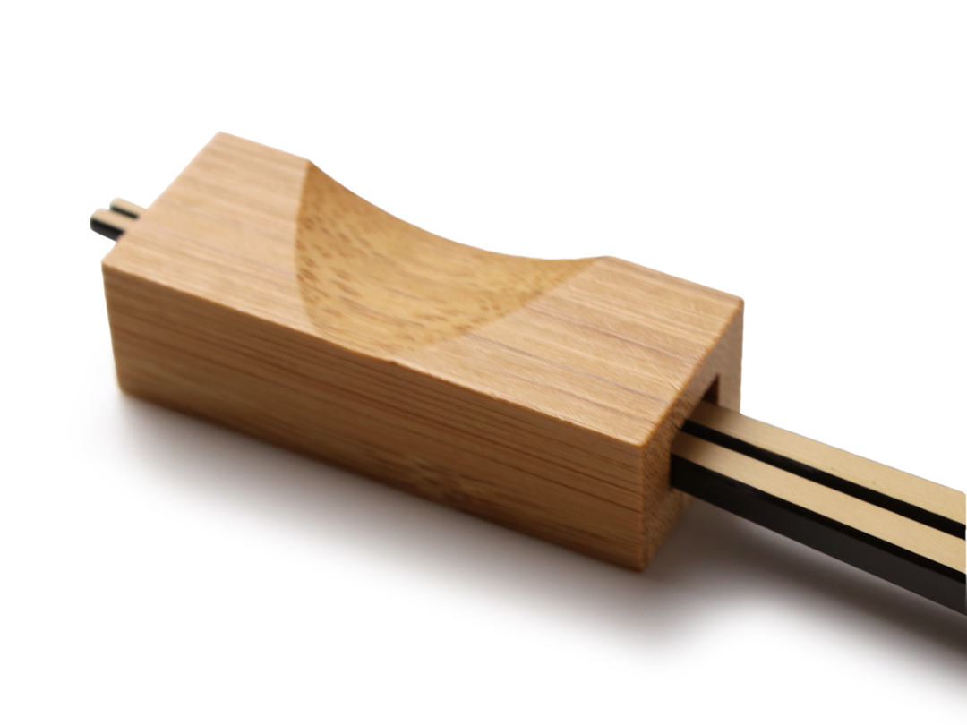 Bamboo / Hinoki Cypress Hashioki Utensil Chopstick Rest Holder