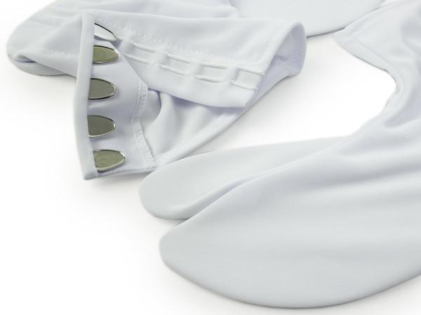 Nylon Tabi Socks Cover with 5 Clips (Kohaze Clasps) for Kimono