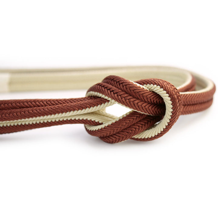 Silk Obijime Kimono Cord, Reversible Yurugigumi - 10 colors