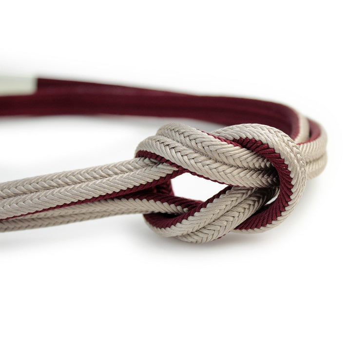 Silk Obijime Kimono Cord, Reversible Yurugigumi - 10 colors