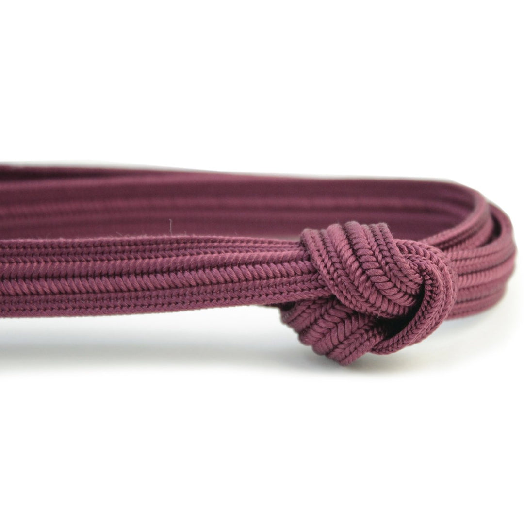 Silk Obijime Cord, Kakishibuzome;Persimmon Astringent Dyeing -14 colors