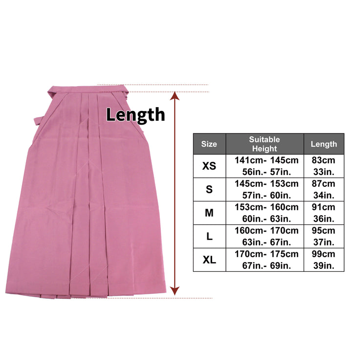 Women's Hakama Skirt Cherry Blossom Embroidery, Hakama Only