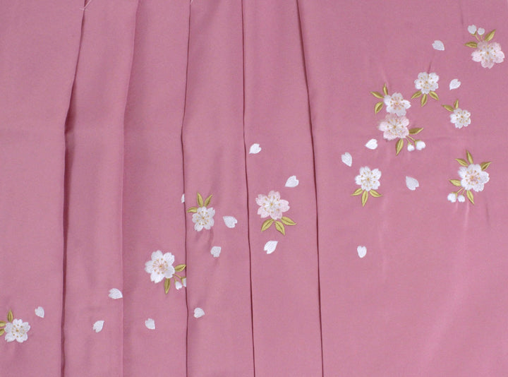 Women's Hakama Skirt Cherry Blossom Embroidery, Hakama Only