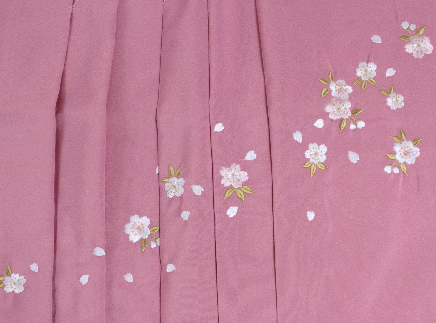 Hakama Robe Women's Hakama Skirt Cherry Blossom Embroidery, Hakama Only – Kyoto ...