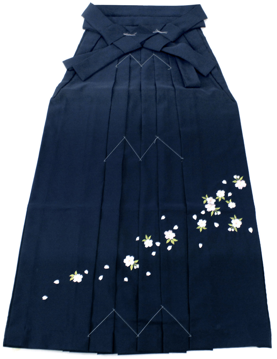 Women's Hakama Skirt Cherry Blossom Embroidery, Hakama Only