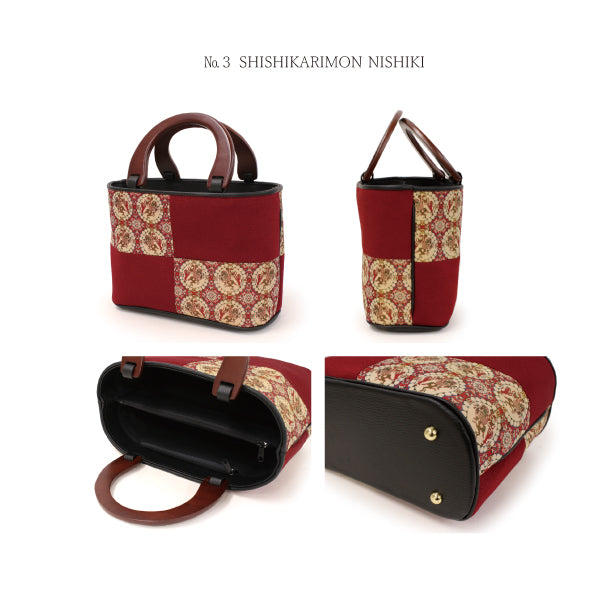 Japanese Kimono Silk Hand Bag - Tatsumura Textile