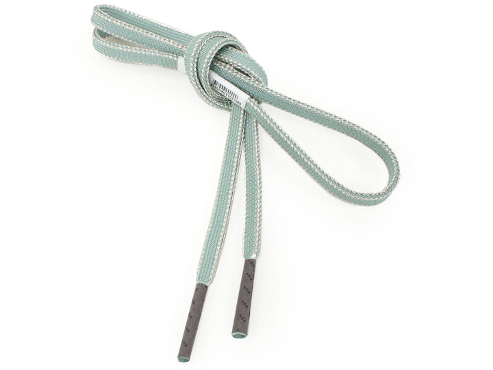 Silk Obijime Kimono Cord/ Kimono Accessory, Mint Green Silver