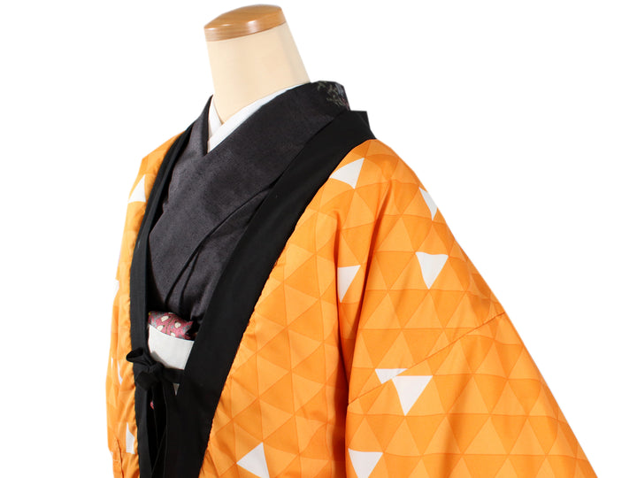 Unisex Reversible Hanten Robe, Japanese Kimono Haori Winter Warm Jacket Coat Outerwear