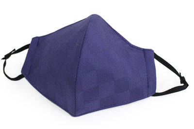Reusable Washale Silk Cloth Face Mask -Purple,IROHIKARI