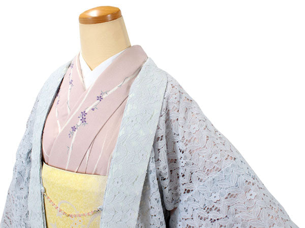 Lace Kimono cardigan, Blue