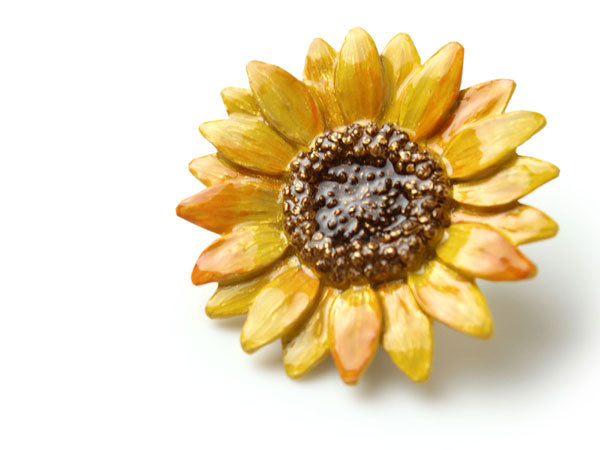 Sunflower OBIDOME;Sash Clip for Japanese Traditional Kimono