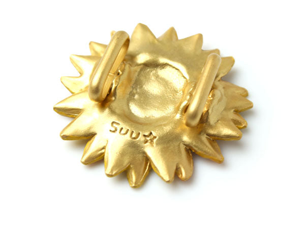 Sunflower OBIDOME;Sash Clip for Japanese Traditional Kimono