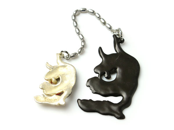 Cat, Hannya NETSUKE;Japanese Traditional Accesary