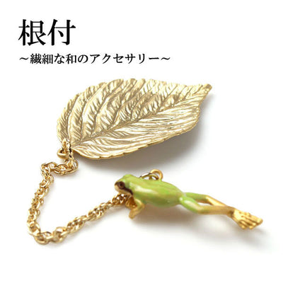 Frog NETSUKE;Japanese Traditional Accesary