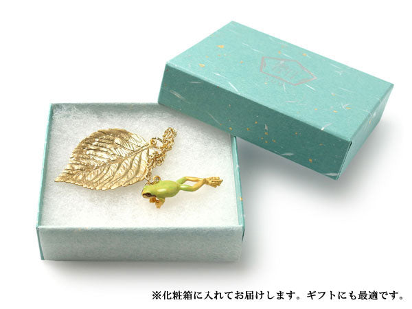 『蛙』 根付 　　（提げ物 /緒締め /帯留め /Netsuke Netsuke, Japanese Kimono Accessary for Obi - Frog ,Suu Brand