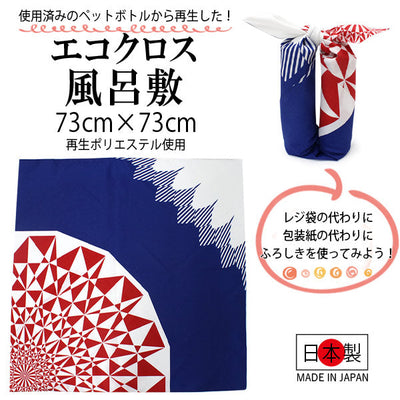 Furoshiki, Eco Cloth Series Mt.Fuji Kiriko Glass Pattern